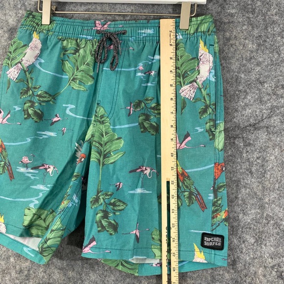 RipCurl Boardshorts Mens Small Laydays Cascade Volley 18" Side Pocket - Picture 10 of 11